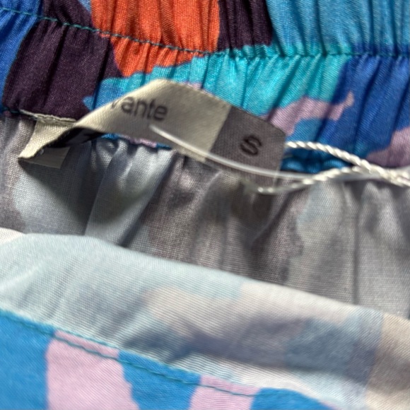 NWT‎ Maude Vivante Cotton Colorful Abstract Skirt Size Small Boutique Unique - Picture 4 of 9